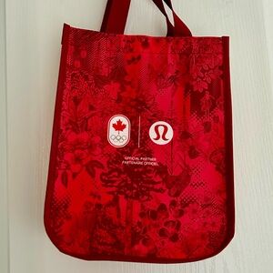 Lululemon 2024 Olympics Paris Limited Edition Team Canada Tote Bag Reusable Bag